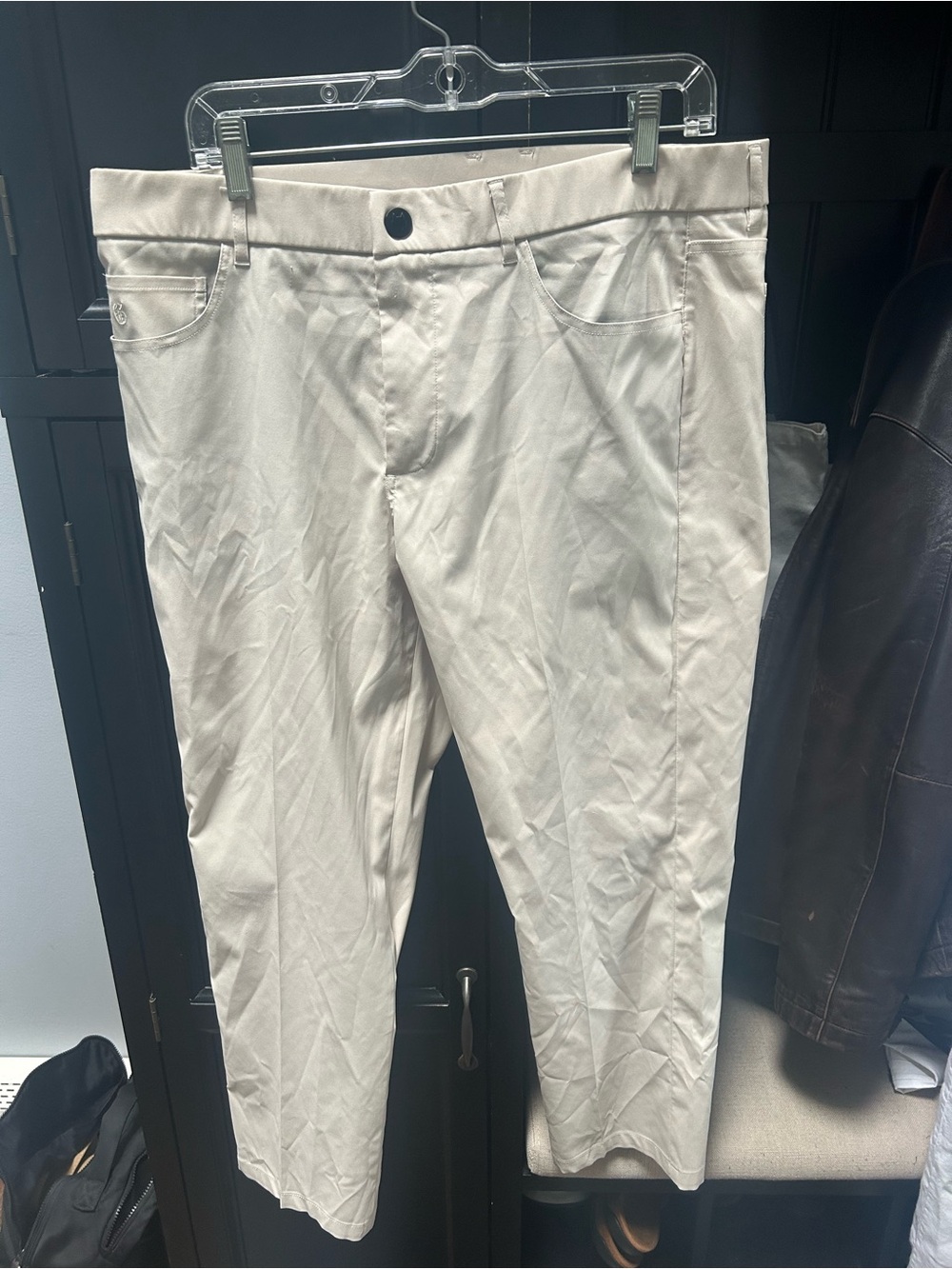 Greyson Men's Off-White Chino Pants